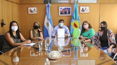 Chornobroff y Sierra firmaron un convenio con la secretaria de Políticas Integrales sobre drogas de la Nación