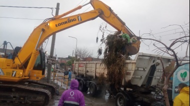 El Municipio de Quilmes reforzó las tareas de limpieza de arroyos para evitar anegamientos