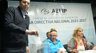Pablo Flores fue reelecto secretario general del gremio de trabajadores de AFIP