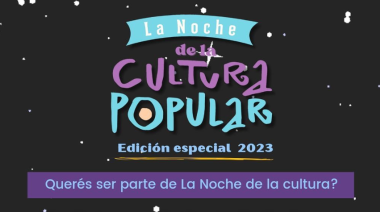 Se viene la 5ta Edición de la Noche de la Cultura Popular de Avellaneda