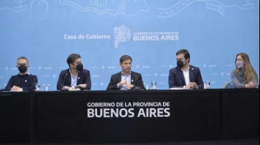 Kicillof: "Vamos a tener una primavera de aperturas"