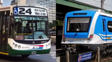 Suben colectivos y trenes: desde este martes el mínimo será de $270 y $130, respectivamente