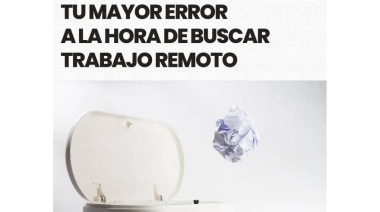 El mayor error a la hora de buscar trabajo remoto