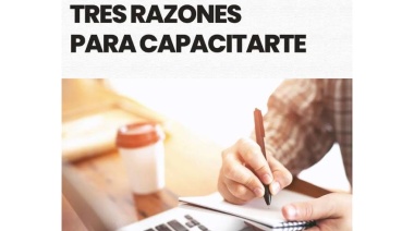 Tres razones para capacitarte