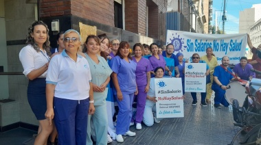 Trabajadores de la Salud realizaron un paro en sanatorios y hospitales de Avellaneda