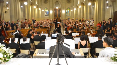 La Filarmónica Avellaneda UTN brindó una Gala de Concierto gratuita en la Parroquia San Agustín 