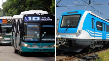 El Gobierno confirmó que congelarían los boletos de trenes y colectivos en el AMBA