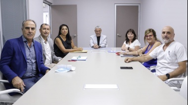 Ferraresi recibió a los directivos de los hospitales de Avellaneda