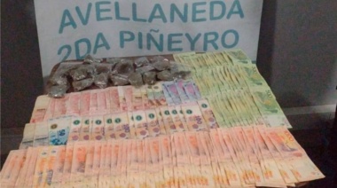 Detuvieron a un hombre por tenencia de estupefacientes en Piñeyro