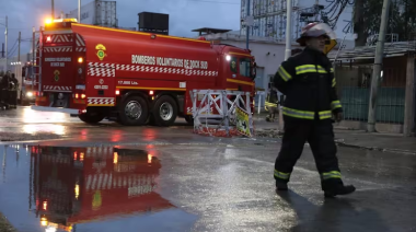 Dock Sud: un depósito de colectivos se incendió por segunda vez en menos de dos meses