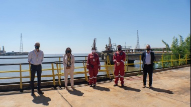 Raízen mostró detalles de su plan de inversiones a autoridades de Puerto Dock Sud