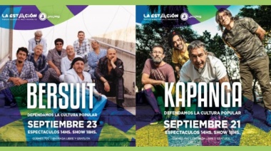 Avellaneda celebra la llegada de la Primavera con los recitales de Kapanga y La Bersuit