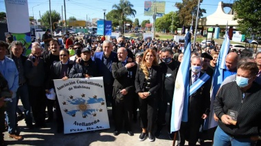 Homenajes en Avellaneda a 40 años de Malvinas