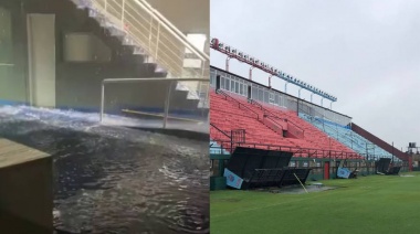 El temporal no perdonó a Racing y Arsenal