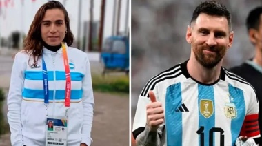 Lionel Messi y Belén Casetta ganaron en conjunto el Olimpia de Oro 2023