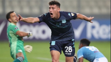 Racing venció 2-0 a Sporting Cristal en Perú y se afirma en la Copa Libertadores