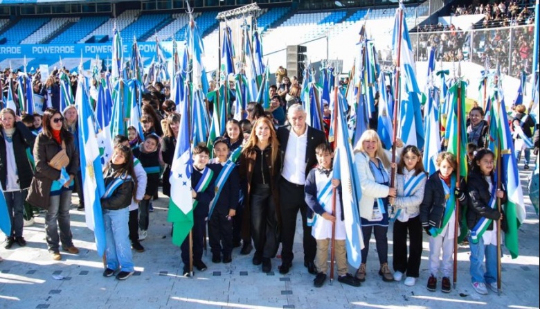Más de 4 mil estudiantes prometieron lealtad a la Bandera en Avellaneda ...