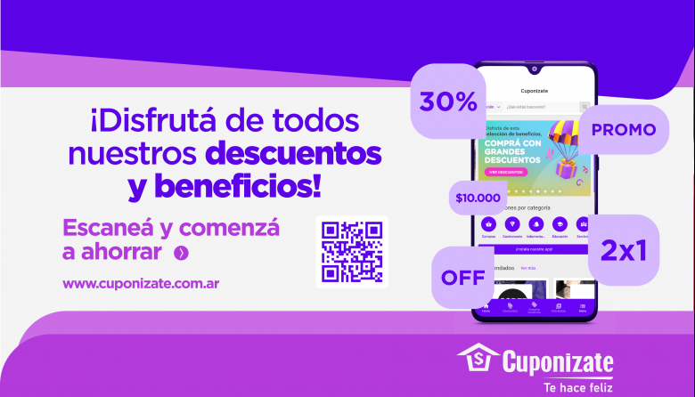 Cuponizate, una propuesta que impulsa el ahorro y el consumo responsable