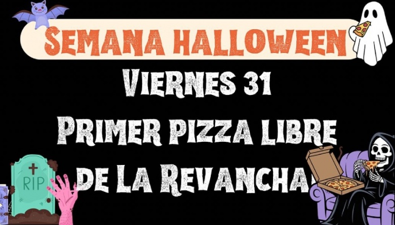 Llega la Semana Halloween a La Revancha: películas, pizza libre y diversión familiar