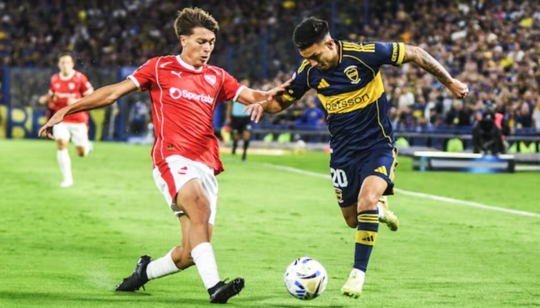 Independiente empató con Boca en un partido que se apagó temprano