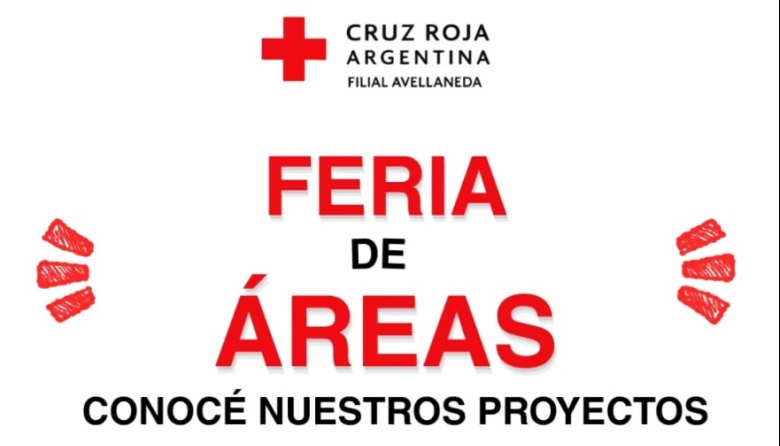 Feria de Áreas en Cruz Roja Avellaneda: una jornada para conocer y sumarse al voluntariado