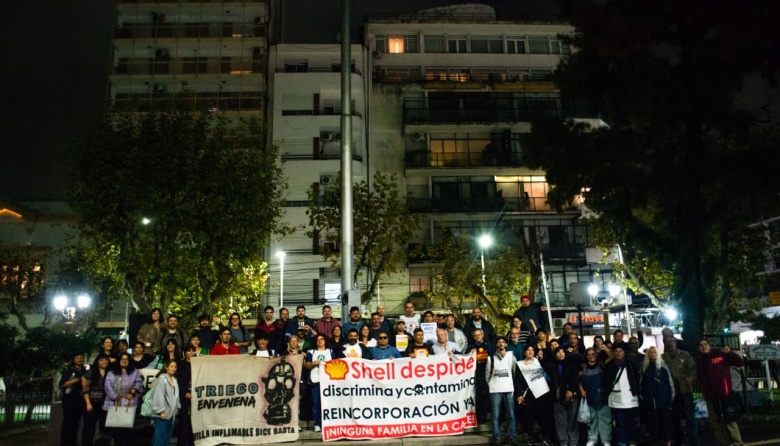 Fuerte respaldo al reclamo contra Shell por despidos en Avellaneda