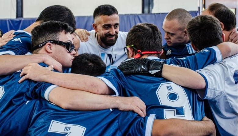Racing fue sede de una jornada multitudinaria de futsal inclusivo en Avellaneda