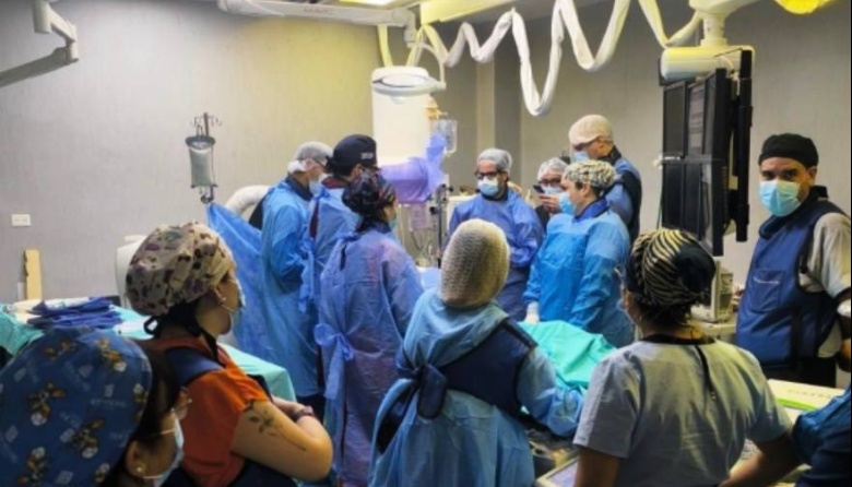 El Hospital Presidente Perón de Avellaneda realizó una técnica inédita en el sistema público de salud