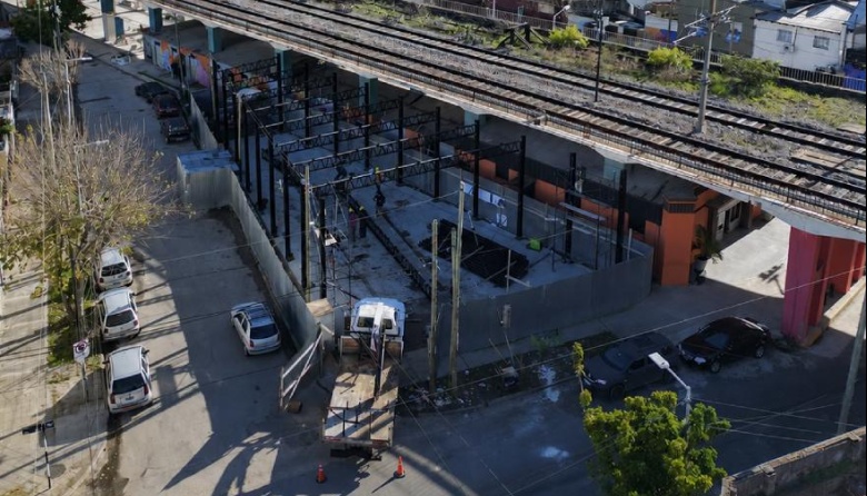 Avanza la construcción del Mercado Sarandí con nuevos locales comerciales