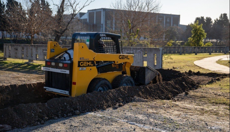 Lanús Gobierno continúa con las obras en el Distrito La Ribera