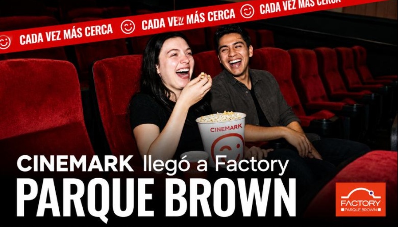 Cinemark inauguró un nuevo complejo en Factory Parque Brown