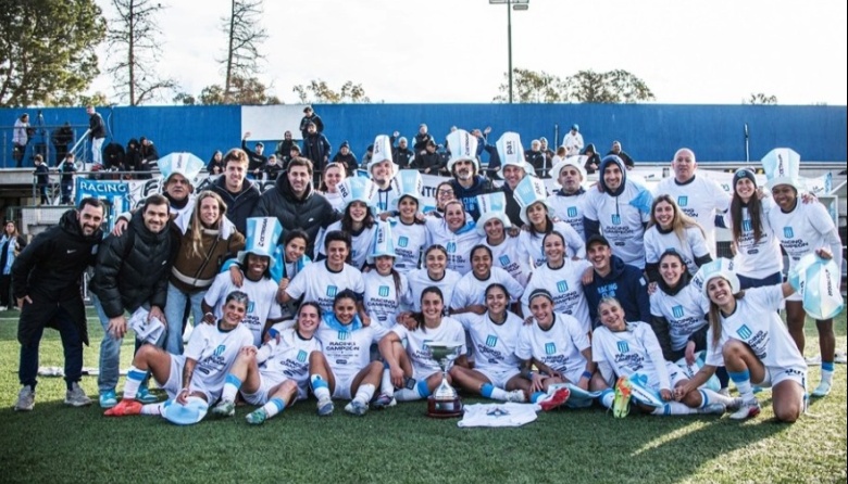 Racing hizo historia y ganó su primer título en el fútbol femenino