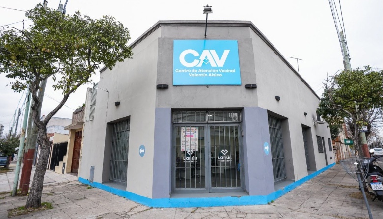 Lanús Gobierno abrió una nueva sede del Centro de Atención Vecinal en Valentín Alsina