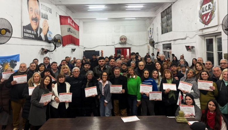 La UCR Avellaneda renovó sus autoridades y busca fortalecerse de cara a 2027
