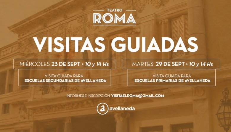 El Teatro Roma sigue ofreciendo sus visitas guiadas