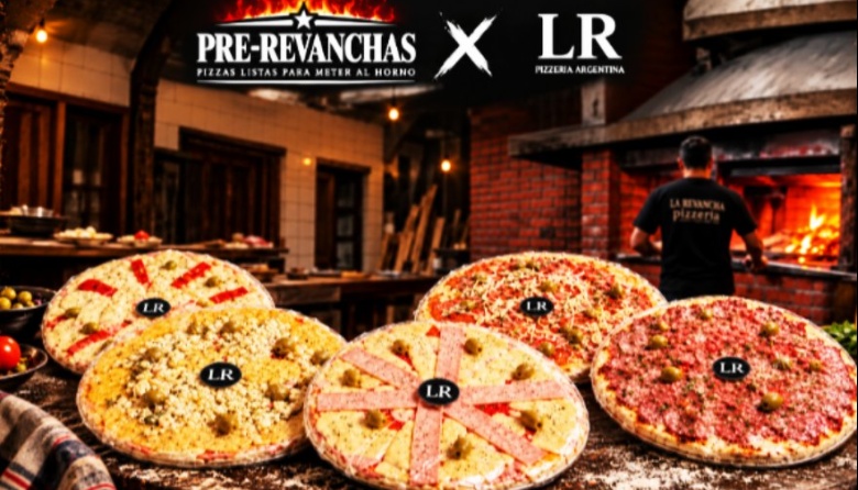 Pizzas listas para el horno y a precios mayoristas, la nueva propuesta de La Revancha