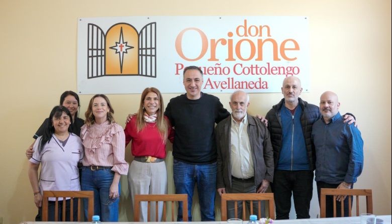La intendenta Sierra visitó el Cottolengo Don Orione de Avellaneda