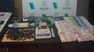 Detuvieron a cinco personas por venta de drogas en Avellaneda
