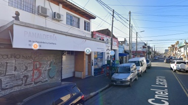 Detuvieron a un joven que intentaba robar una panadería en Gerli