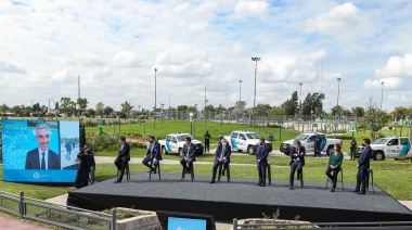 El Presidente lanzó el programa de seguridad para la construcción de 4.000 paradas de colectivos