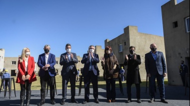 Alberto Fernández presentó el programa de viviendas "Reconstruir", en Ensenada