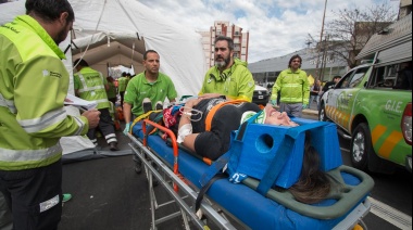 En lo que va de la pandemia, SAME asistió en código rojo a más de 2.500 Lanusenses