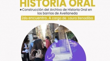 3° encuentro del Taller de Introducción a la Historia Oral en Avellaneda