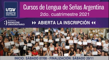 Cursos de Lengua de Señas Argentina en la UNDAV