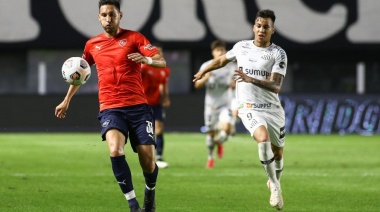 Santos venció 1-0 a Independiente en Brasil