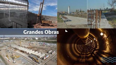 Tres grandes obras que serán un antes y después para la Cuenca Matanza Riachuelo