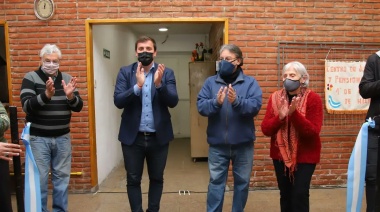 El Municipio de Avellaneda inauguró obras en un centro de jubilados de Wilde