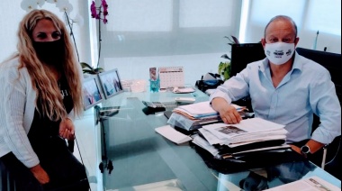 Silvina Visso le brindó su apoyo a Orlando Machado de cara a las elecciones de noviembre