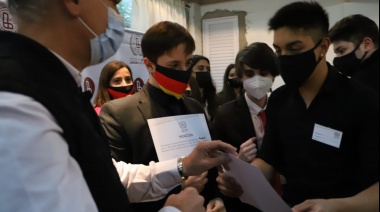 Grindetti participó del Modelo de Naciones Unidas organizado por el Municipio de Lanús