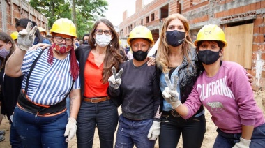 Magdalena Sierra y Elizabeth Gómez Alcorta recorrieron Villa Tranquila 
